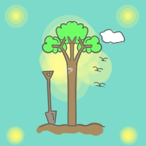 学校植树节作文300个字